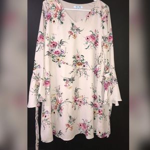 She & Sky Floral printed dress